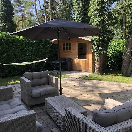 木屋 Vrijstaand Chalet In Bospark Hattemerbroek